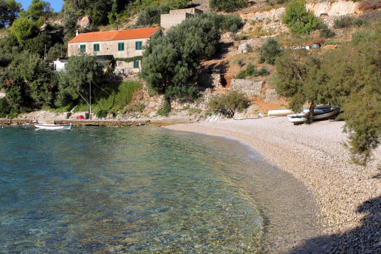 Seaside Secluded Apartments Cove Torac, Hvar - 589 Gdinj Kültér fotó
