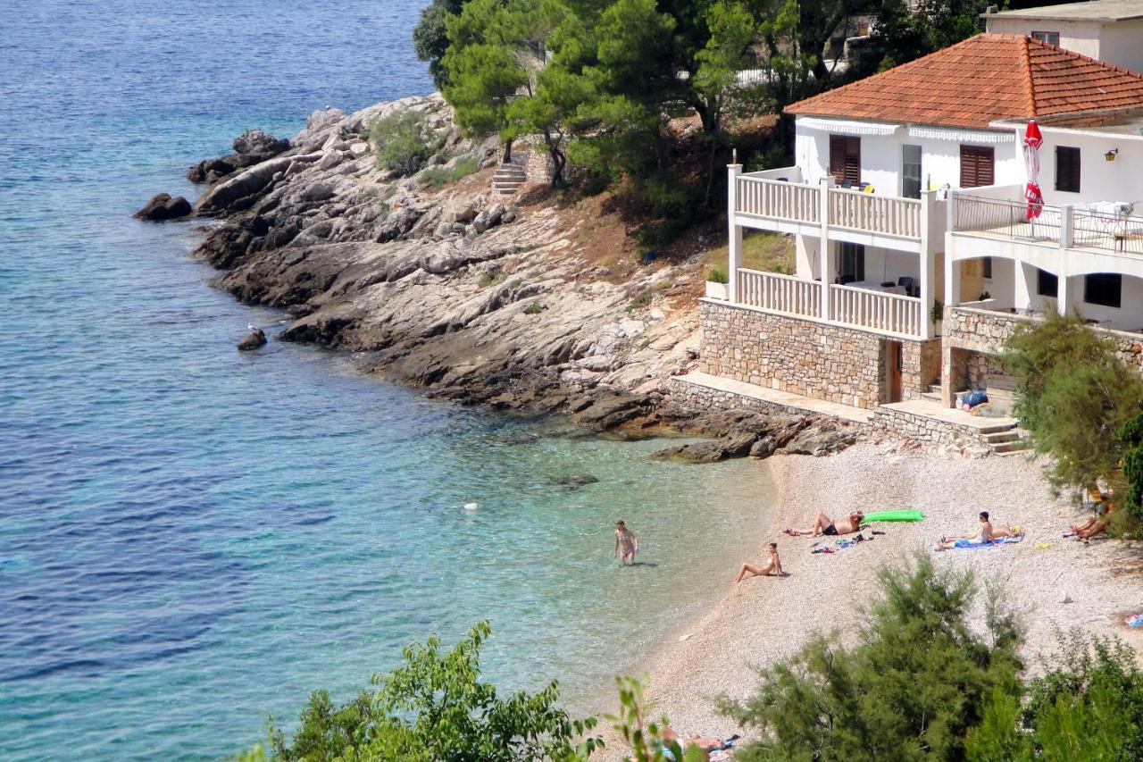 Seaside Secluded Apartments Cove Torac, Hvar - 589 Gdinj Kültér fotó