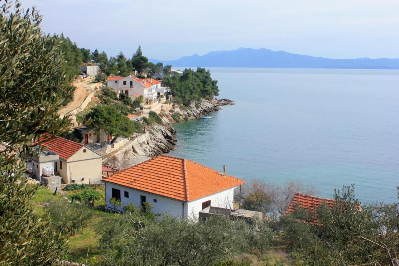 Seaside Secluded Apartments Cove Torac, Hvar - 589 Gdinj Kültér fotó