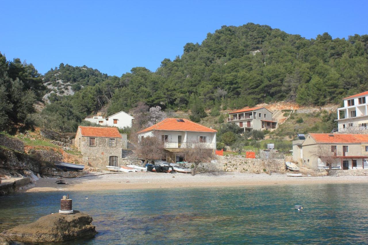 Seaside Secluded Apartments Cove Torac, Hvar - 589 Gdinj Kültér fotó