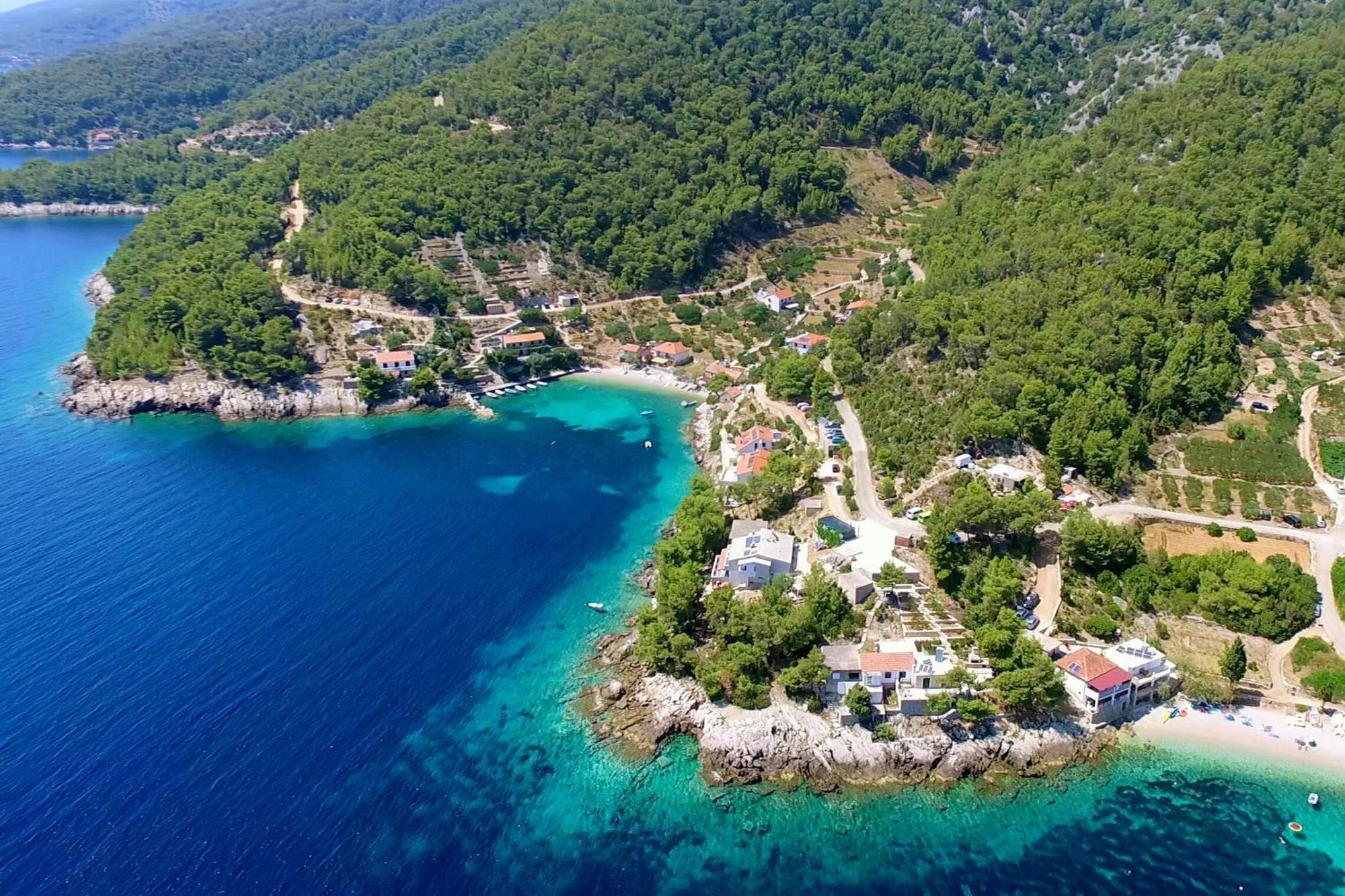 Seaside Secluded Apartments Cove Torac, Hvar - 589 Gdinj Kültér fotó